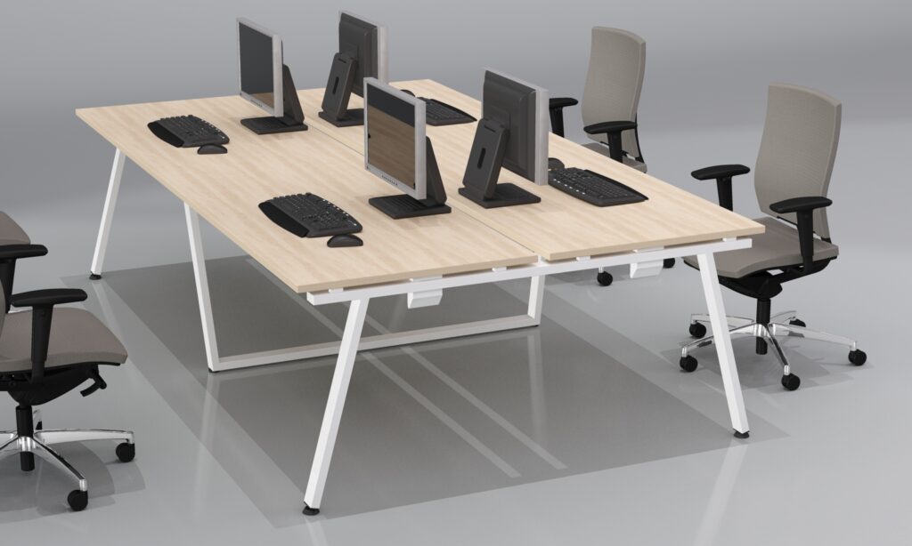 Mesa de oficina doble ALFA